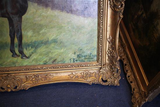 George Paice (1854-1925) Atherstone - Queen Victorias favourite hack, 19 x 27in.